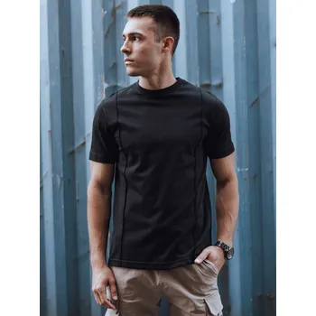 Pánská móda Tshirt Pánské tričko bez potisku RX5520 Barva: Černá, Velikost: M