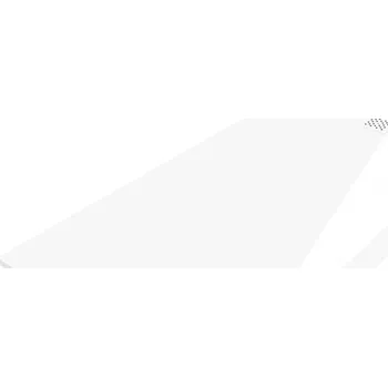 Sprchová vanička Mexen Stone+, obdélníková vanička z minerálního kompozitu 200 x 100 cm, bílá, bílá krytka, 44101020-W