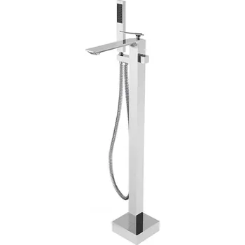 Vodovodní baterie Besco Aspira stojanová vanová baterie, chrom, BW-A-CH