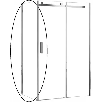 Rea Nixon-2 pevný boční díl, chrom Rozměr sprch.dveří: 100cm, REA-K5014