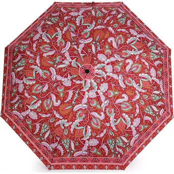 Dámský skládací vystřelovací deštník Varianta: 1 červená, Balení: 1 ks