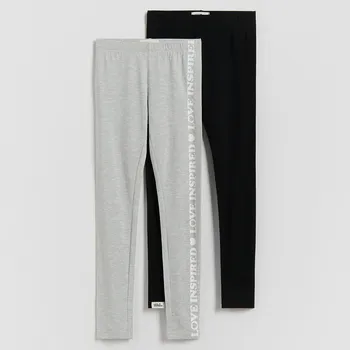 Reserved - Sada 2&nbsp;legín s&nbsp;vysokým podílem bavlny - vícebarevná - 169HN-MLC - 169HN-MLC-122