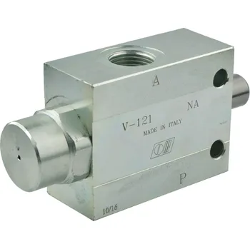 Instalatérský materiál OLEODINAMICA MARCHESINI Omezovač zdvihu - koncový ventil V-201 3/4"