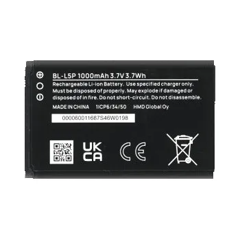 Baterie pro mobilní telefon OTB Baterie pro Nokia 105 (2024), BL-L5P, 1000 mAh