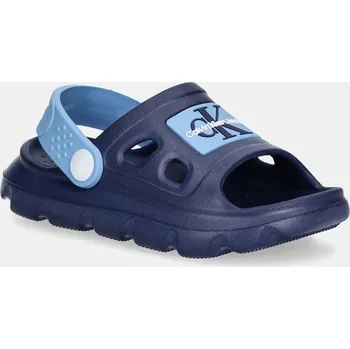 Dámské pantofle Dětské pantofle Calvin Klein Jeans V1X2.83025.22.29 námořnická modř 59X, EUR 28/29