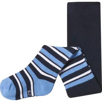 Kojenecké oblečení lupilu® Dětské punčochové kalhoty s BIO bavlnou (navy modrá / modrá, 62/68)