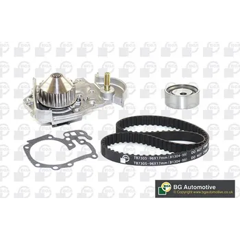 Vodní pumpa motoru Sada rozvodů - řemen s kladkami a vodní pumpa BGA TB7305CPK