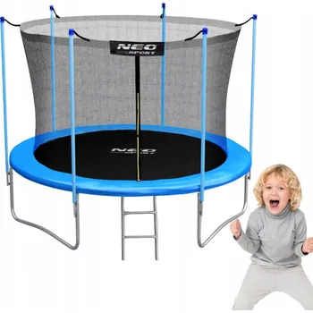 Trampolína Trampolína se sítí Neo-sport 312 cm FT 10 (304-312 cm)