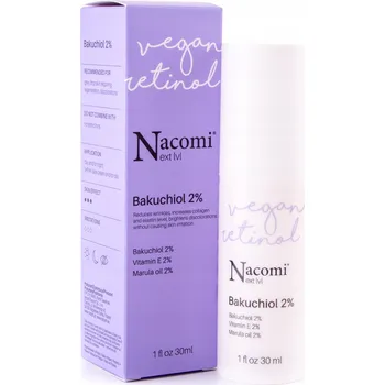 Pleťové sérum Nacomi Next level Sérum Bakuchiol 2% Přírodní Retinol Proti Stárnutí 30ml