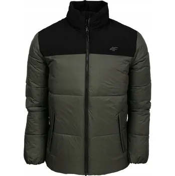 Moto oblečení Pánská bunda 4F khaki H4Z22 KUMP005 43S VEL. L
