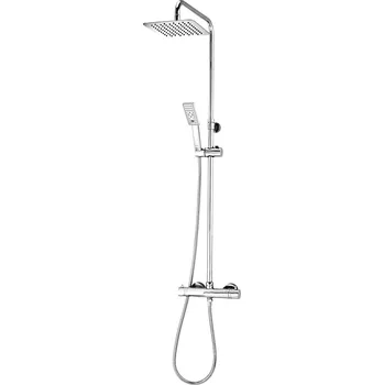 Aplomo Uni sprchový set s baterií chrom, termostatický, Y1244XMCR