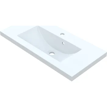 Vayer Pegasus 80 umyvadlo z litého mramoru na desku, VAY-PEG80