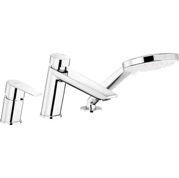 Aplomo Agawa 3-otvorový vanový komplet, BQG_013M