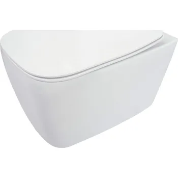 Aplomo Hiacynt rimless WC závěsné se sedátkem, CDYD6ZPW