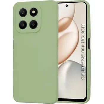 Pouzdro na mobilní telefon Techsuit - SoftFlex - Honor 400 Smart 5G / 400 Smart 4G / X7d 4G - mátově zelená