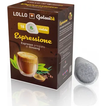 Lollo Caffé Kávové E.S.E. pody Lollo Café Ginseng Espressione ženšenové espresso 18ks