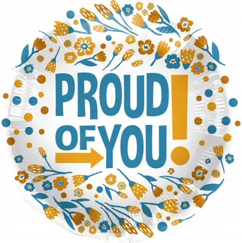 Balónek Fóliový balónek "Proud of You" – 45 cm (18 palců)