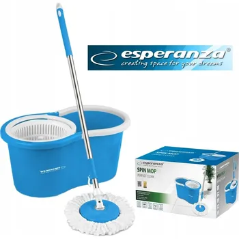 mop Kbelík a rotační mop se šňůrami Esperanza 13,5 cm