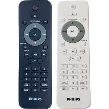 Dálkový ovladač PHILIPS MCM2005 - náhradní dálkový ovladač ČERNÝ