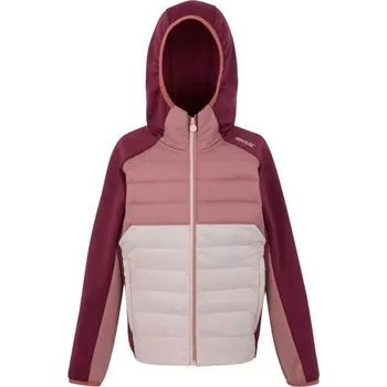 Dětská bunda REGATTA OUTDOORS KIELDER IX HYBRID JR 9/10Y Růžová, Bílá