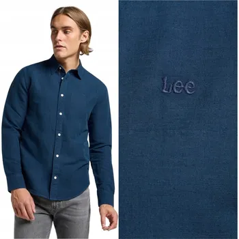 Pánská košile Lee Patch Shirt Orion Blue 112364107 vel. L