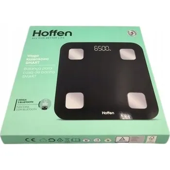Osobní váha HOFFEN Elektronická osobní váha SMART AL-870254 ČERNÁ 250
