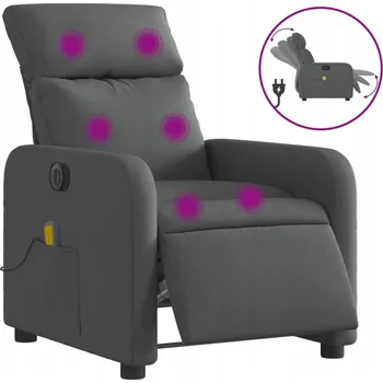 Křeslo Houpací křeslo VidaXL šedé