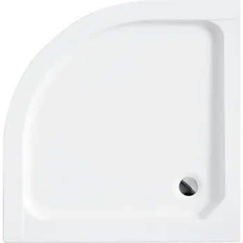 Besco Alex čtvrtkruhová sprchová vanička Rozměr vaničky: 80x80cm, BAA-80