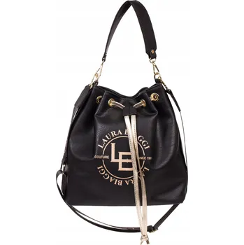 Kabelka Laura Biaggi kabelka typu vak eko kůže černá