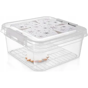 Dóza na potraviny Dóza na SUŠENKY cukroví perníky dárky k uskladnění 4,5 l