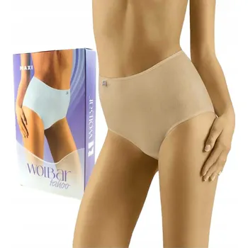 Kalhotky Kalhotky Wolbar tahoo MAXI béžové velikost 3XL