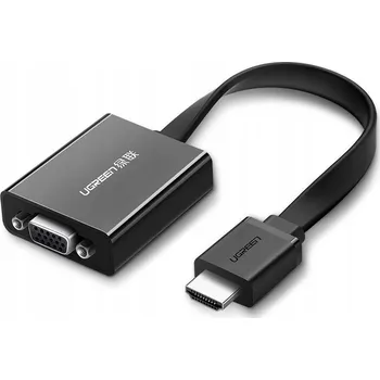 Video kabel Ugreen adaptér / redukce HDMI - VGA s micro USB