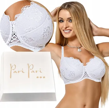 Podprsenka Paripari push-up podprsenka bílá velikost 75B