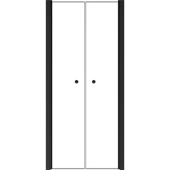 Besco Sinco Due sprchové dveře, black Rozměr sprch.dveří: 80cm, 25560_80C