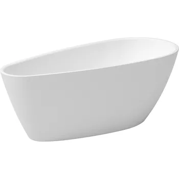 Vana Besco Goya A-Line volně stojící vana 170x80, litý mramor, WAS-160-G2