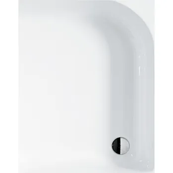 Besco Ares čtvercová vysoká sprchová vanička Rozměr vaničky: 70x70cm, BAA-70-KW