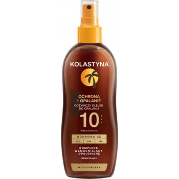Opalování Kolastyna Vyživující olej na opalování SPF10 150 ml