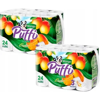 Toaletní papír Toaletní papír Puffi 3vrstvý s vůní manga 24 ks