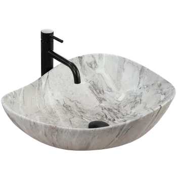 Umyvadlo Rea Dora 50 umyvadlo na desku, REA-U5066