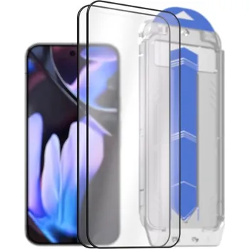 AlzaGuard 2.5D Glass EasyFit DustFree 2 Pack pro Google Pixel 9 Pro XL s instalačním rámečkem