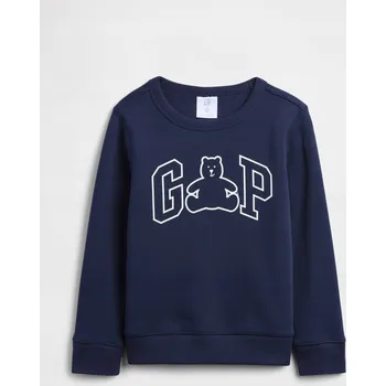 Chlapecká mikina GAP dětská mikina bavlna modrá, velikost 98