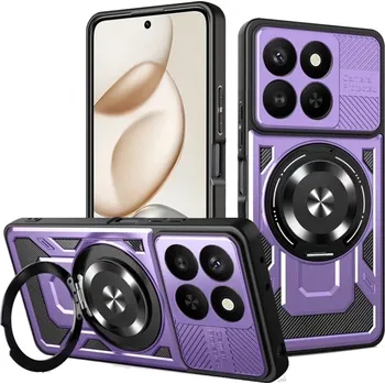 Pouzdro na mobilní telefon Techsuit - RuggedCam - Honor 400 Smart 5G / 400 Smart 4G / X7d 4G - fialová
