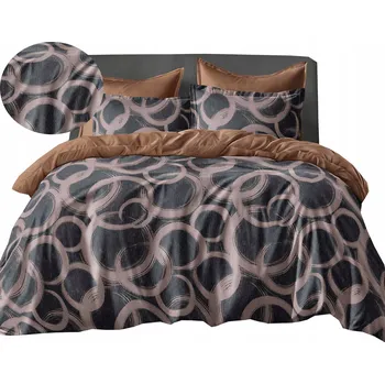 Povlečení Povlečení FLANELOVÉ hřejivé 160x200 + povlaky na polštáře, ČESKÝ VÝROBEK, kvítky, růže,