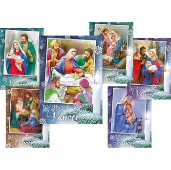 MFP 1240814 vánoční pohlednice mix motivů