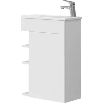 Koupelnový nábytek Lavedo Amadeo White 50 koupelnová skříňka s umyvadlem, AMADEO_T-40_WHITE