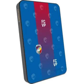 Powerbanka Picasee Powerbanka s MagSafe 5 000 mAh Šedá - FC Viktoria Plzeň F