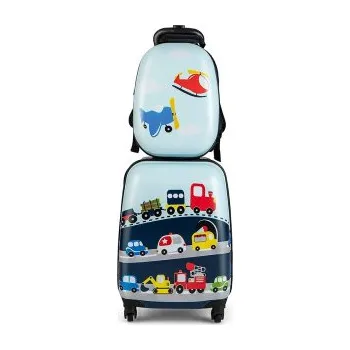 Sportovní batoh Příruční dětské zavazadlo a batoh BN10004NY, modré - A COSTWAY