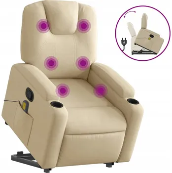 Křeslo Tradiční křeslo VidaXL bílé