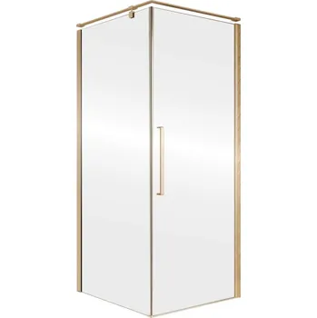 Aplomo Fresh Line čtvercový sprchový kout, gold Rozměr koutu: 90x90cm, BK260T09Z
