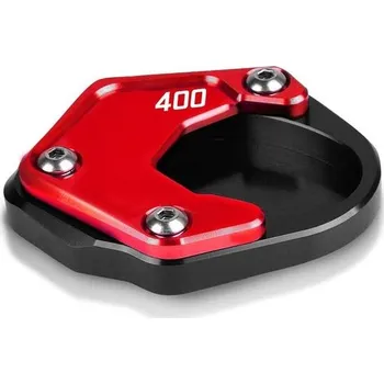 Kolo pro motocykl Zvětšení prodloužení bočního stojanu pro Z400 NINJA400 2018 2019 2020 2021 2022 2023 - červená